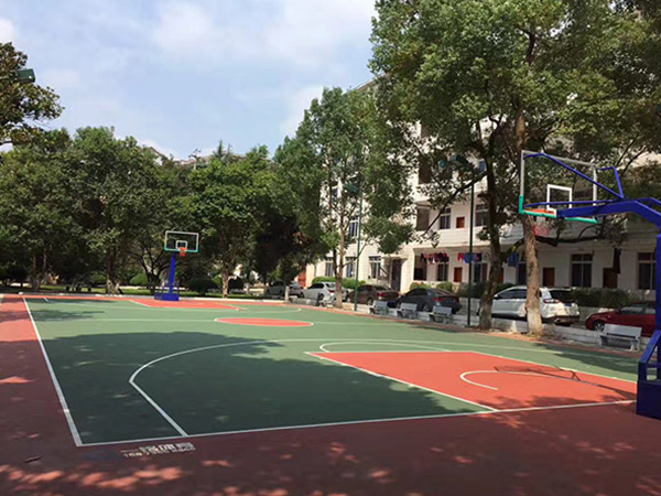 郴州市委党校篮球场